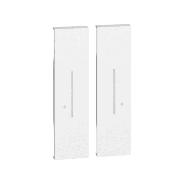 Couvercle BTicino Living Now pour double commande d'éclairage sans fil 1 + 1 modules - blanc KW36M2 Couvercle BTicino Living Now pour double commande d'éclairage sans fil 1 + 1 modules - blanc KW36M2