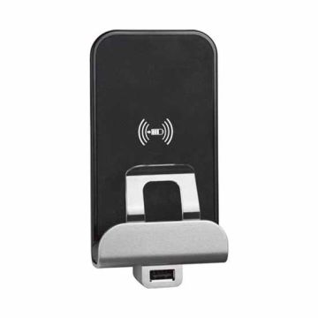 Chargeur à induction et USB BTicino Living Now 2.400 mA type-A - blanc KW4286CW2 Chargeur à induction et USB BTicino Living Now 2.400 mA type-A - blanc KW4286CW2