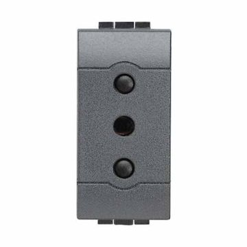 Socket 2P + E 10A 250V Bticino Living International L4113 Socket 2P + E 10A 250V Bticino Living International L4113
