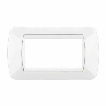 Plaque Living International 4 modules - Blanc L4804BI Plaque Living International 4 modules - Blanc L4804BI