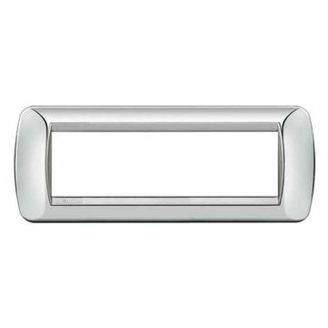 Plaque Living International 7 modules - Chromé L4807CT Plaque Living International 7 modules - Chromé L4807CT