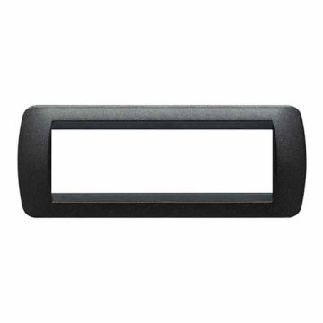 Plaque Living International 7 modules - Graphite noir L4807GFN Plaque Living International 7 modules - Graphite noir L4807GFN