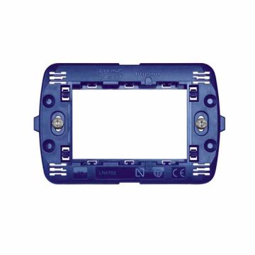 Support 3 modules pour Plaque Bticino Living International Bticino LN4703 Support 3 modules pour Plaque Bticino Living International Bticino LN4703