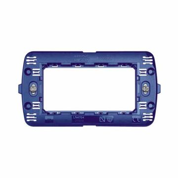 Support 4 modules pour Plaque Bticino Living International Bticino LN4704 Support 4 modules pour Plaque Bticino Living International Bticino LN4704