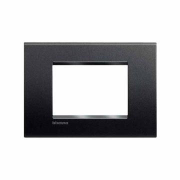 Plaque rectangulaire 3 modules - Anthracite LNA4803AR Plaque rectangulaire 3 modules - Anthracite LNA4803AR