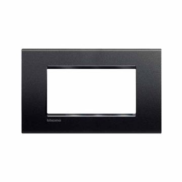 Plaque rectangulaire 4 modules - Anthracite LNA4804AR Plaque rectangulaire 4 modules - Anthracite LNA4804AR