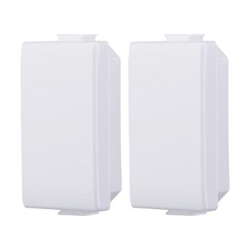 Obturateur compatible Bticino Matix couleur blanc paquet 2pcs