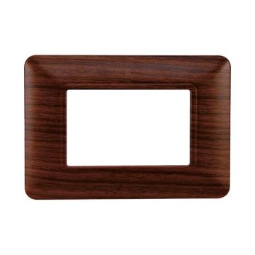 Plaque compatibles Bticino Matix 3 modules plastique couleur radica