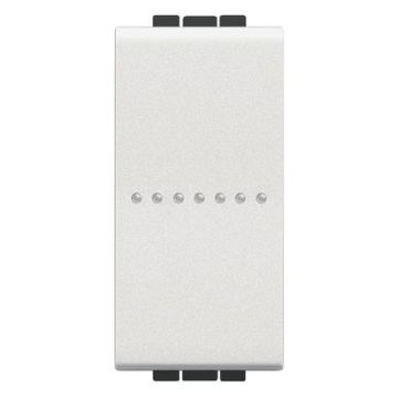 N4051N Bticino commutateur 1P 10 AX axial Living Light Blanc N4051N Bticino commutateur 1P 10 AX axial Living Light Blanc