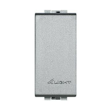 Bticino NT4950 bouton faux-pôles 1 module - série Living Light - gris TECH couleur Bticino NT4950 bouton faux-pôles 1 module - série Living Light - gris TECH couleur