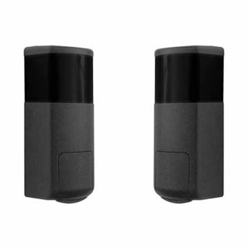 Photocellule infrarouge synchronisée montage murale pour portes et portail avec rotation 180° IP55 PHOTO360