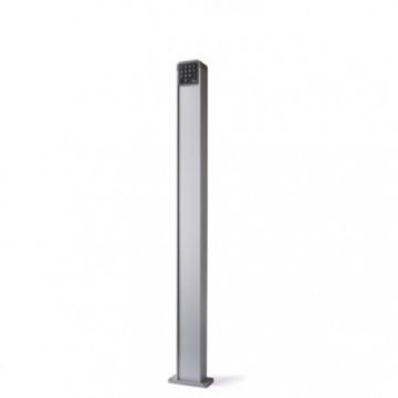 Colonne extérieur Nice PPK aluminium pour 1 sélecteurs - 1000mm Colonne extérieur Nice PPK aluminium pour 1 sélecteurs - 1000mm