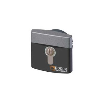Sélecteur à clé à encastrer en aluminium, avec cylindre européen (DIN) Sélecteur à clé à encastrer en aluminium, avec cylindre européen (DIN)