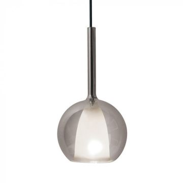 V-TAC VT-7181 Pendants 1 MT double verre gris + blanc E27 Ø180mm SKU 3877 V-TAC VT-7181 Pendants 1 MT double verre gris + blanc E27 Ø180mm SKU 3877