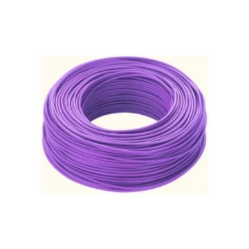 Câble électrique unipolaire CPR FS17 450/750 1X1,5mm² violet - écheveau 100m Câble électrique unipolaire CPR FS17 450/750 1X1,5mm² violet - écheveau 100m