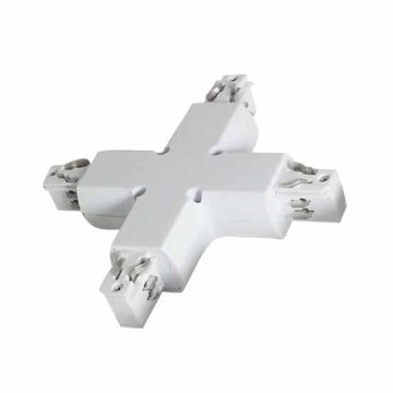 Connettore a X bianco a 4 poli Vtac 3527