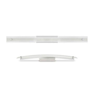 12W LED Designer Bend Verre Mur Fixture Chrome 900LM Mod. VT-7013 - SKU 3896 - Blanc Neutre 4000K 12W LED Designer Bend Verre Mur Fixture Chrome 900LM Mod. VT-7013 - SKU 3896 - Blanc Neutre 4000K