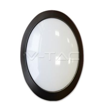 12W lampe LED complète de plafond ovale 840LM 110° Mod. VT-8010 SKU 4973 - Blanc Neutre 4000K - Noir 12W lampe LED complète de plafond ovale 840LM 110° Mod. VT-8010 SKU 4973 - Blanc Neutre 4000K - Noir