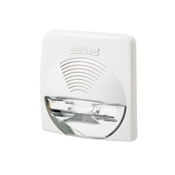 Bentel WAVE-WS sirène interne 12V 104dB blanc avec clignotant IP31 Bentel WAVE-WS sirène interne 12V 104dB blanc avec clignotant IP31