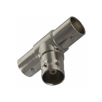 Connecteur coaxial BNC 3 voies, adaptateur triple femelle pour câble de vidéosurveillance, 1 pièce