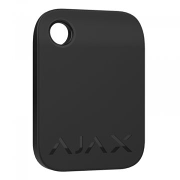 Étiquette porte-clés d&#39;accès sans contact AJAX MIFARE DESfire ASP - Lot de 3 pièces, couleur noire