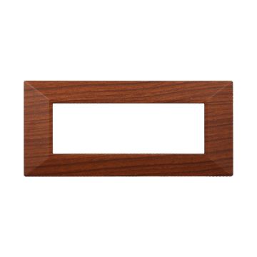 ETTROIT AN90603 6P Plaque Pyramide Couleur Briar Compatible avec Bticino Axolute