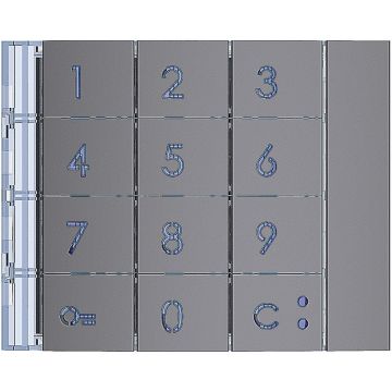 BTICINO 353003 façade de clavier allstreet