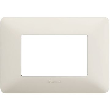 Bticino Matix - Plaque 3P couleur frêne 3 modules