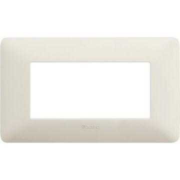 BTICINO plaque matix 4 modules couleur frêne 4p AM4804BCN BTICINO plaque matix 4 modules couleur frêne 4p AM4804BCN