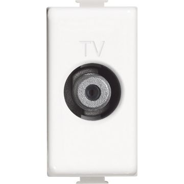 Bticino Matix - Prise coaxiale SAT connecteur type F 1M blanc 1M - AM5202F