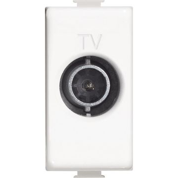 Bticino Matix - Bornier de prise TV pass-through 10dB 1M blanc AM5202P10 Bticino Matix - Bornier de prise TV pass-through 10dB 1M blanc AM5202P10