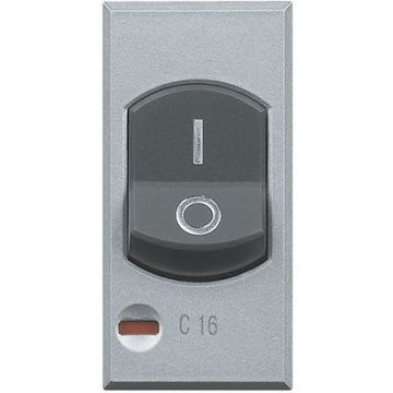 BTICINO axolute HC4301/16 - interrupteur magnéto-thermique 1P+N 16A 3kA 1 module