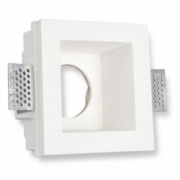 Support de spot encastré carré à peindre KOSOOM C1260F GU10 MR16