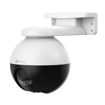 Caméra motorisée PTZ WiFi EZVIZ C8W Pro 5MP 2K+, vue panoramique à 360°, détection intelligente par IA et vision nocturne couleur, IP65