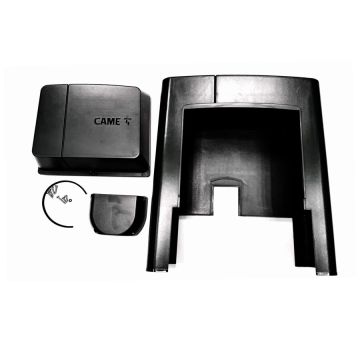 CAME Cover group Cache de remplacement gris foncé pour motoréducteurs BK nouvelle série 88001-0084