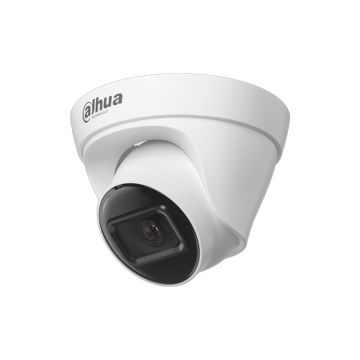 Caméra IP mini dôme Dahua 4MP avec audio et infrarouge, objectif fixe 2,8 mm – Modèle IPC-HDW1431T1P-0280B-S6 Caméra IP mini dôme Dahua 4MP avec audio et infrarouge, objectif fixe 2,8 mm – Modèle IPC-HDW1431T1P-0280B-S6