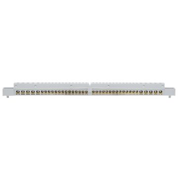 Bornier isolé ETTROIT pour tableau électrique 18 modules avec connexion terre et neutre - DB112012 Bornier isolé ETTROIT pour tableau électrique 18 modules avec connexion terre et neutre - DB112012