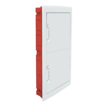 Tableau électrique encastré ETTROIT 72 modules IP40 avec porte pleine grise RAL 7030 - DB112972 Tableau électrique encastré ETTROIT 72 modules IP40 avec porte pleine grise RAL 7030 - DB112972