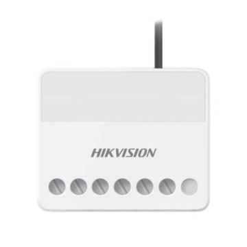 Module relais sans fil Hikvision AX PRO DS-PM1-O1L-WE 868 MHz Cryptage AES-128 Télécommande domotique multifonctionnelle