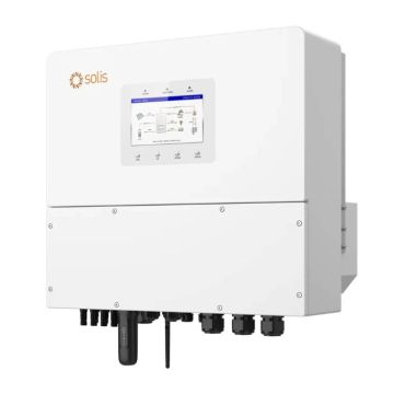 SOLIS S6-EH3P20K-H Onduleur HYBRIDE Photovoltaïque 20kW Triphasé Haute Tension CEI 0-21 Écran LCD Couleur - 10 Ans IP66 - 12227