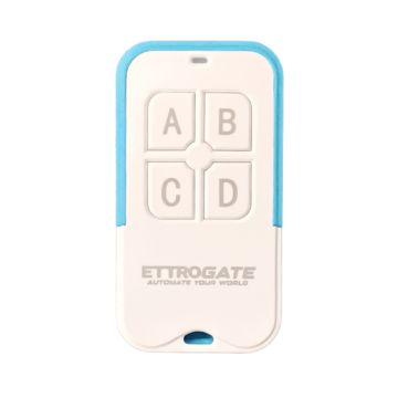 Télécommande universelle ETTROGATE 433,92 MHz ET6007, 4 canaux, auto-apprentissage, portail de garage