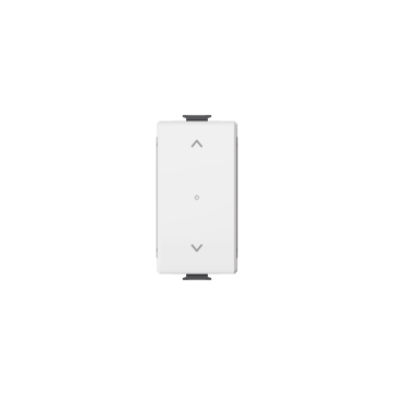 Bouton de commande de volet roulant intelligent ETTROIT Wifi connecté haut bas application Tuya couleur blanche compatible avec Plana EVWF1202