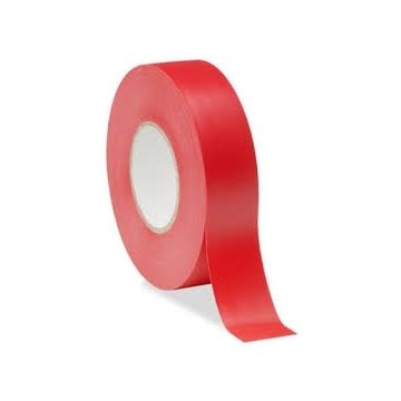 Ruban isolant autoextinguible en PVC rouge 0,13 x 19 mm 25 m FAEG - FG27193