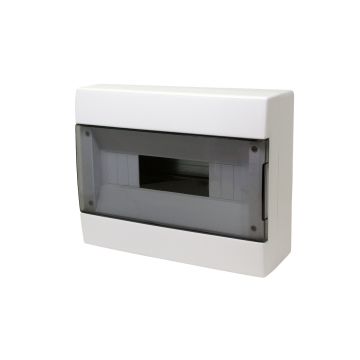 Tableau mural 12 modules blanc avec porte fumée 280x225x100mm IP40 FAEG - FG14412B Tableau mural 12 modules blanc avec porte fumée 280x225x100mm IP40 FAEG - FG14412B
