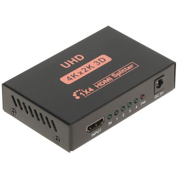 Répartiteur HDMI 1 entrée → 4 sorties – Modèle SP-14-V1 Répartiteur HDMI 1 entrée → 4 sorties – Modèle SP-14-V1