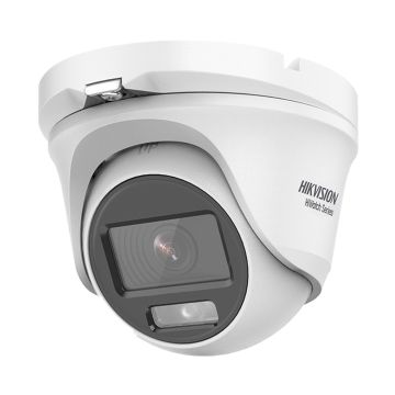 Caméra dôme hybride HIKVISION HWT-T129-M ColorVu 4en1 - 2MP, 1080P, vision nocturne couleur, hiwatch IP66