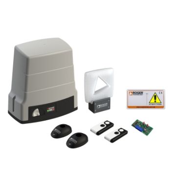 Kit moteur portail coulissant 600kg brushless haute vitesse BH30 ROGER KIT BH30/606/HS Kit moteur portail coulissant 600kg brushless haute vitesse BH30 ROGER KIT BH30/606/HS