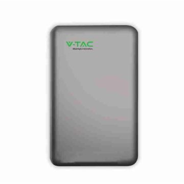 Batterie de stockage extérieure V-TAC 10,24 kWh LiFePO4 51,2 V 200 Ah 100 A avec WiFi et BMS, IP65, CEI 0-21 12715