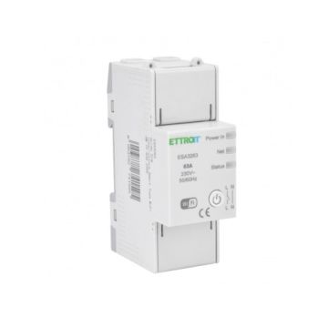 ETTROIT ESA3263 commutateur Wifi intelligent Tuya 63A sur Rail DIN 2M 1P 220V, contrôle via App