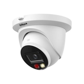 Dahua IPC-HDW2449TM-S-IL caméra dôme IP résolution WizSense 4MP 2.8mm double lumière intelligente smd plus ivs audio osd IP67